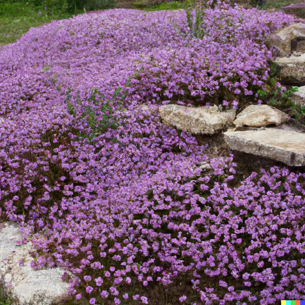 Purple Creeping Thyme Seeds for Planting Non-GMO